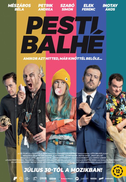 Pesti balhé - borítókép